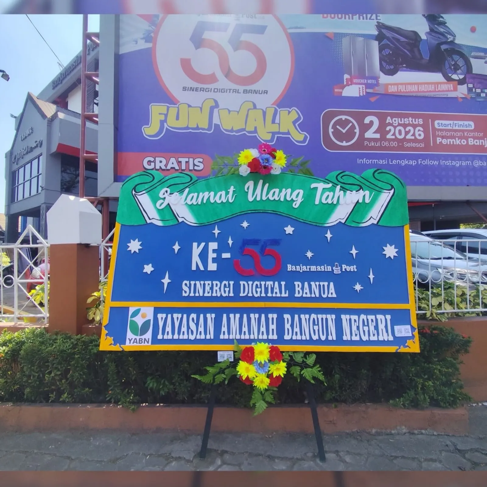 Karangan Bunga Tipe J