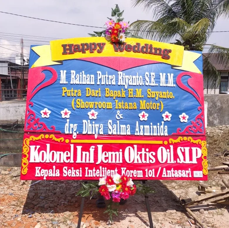 Papan Bunga Styrofoam
